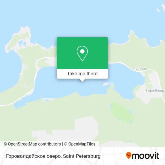 Горовалдайское озеро map