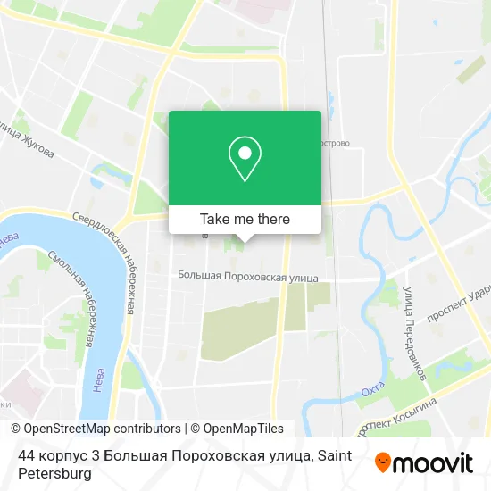 44 корпус 3 Большая Пороховская улица map