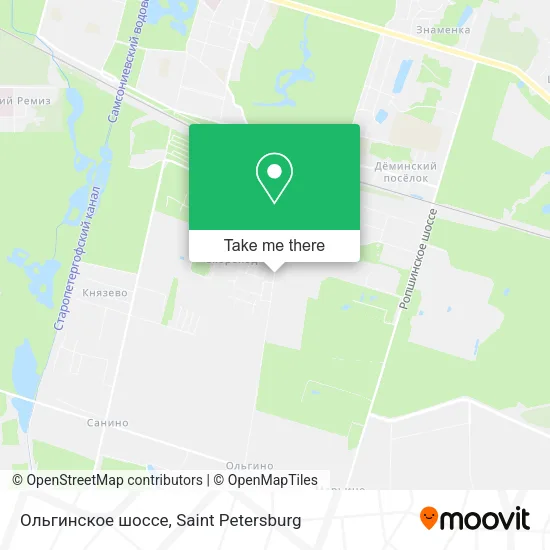 Ольгинское шоссе map