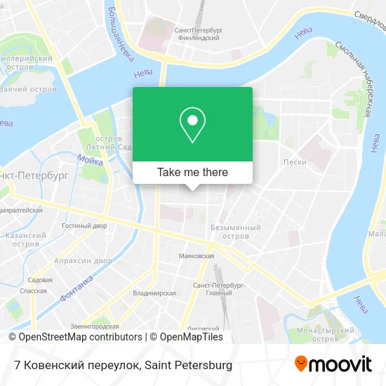 7 Ковенский переулок map