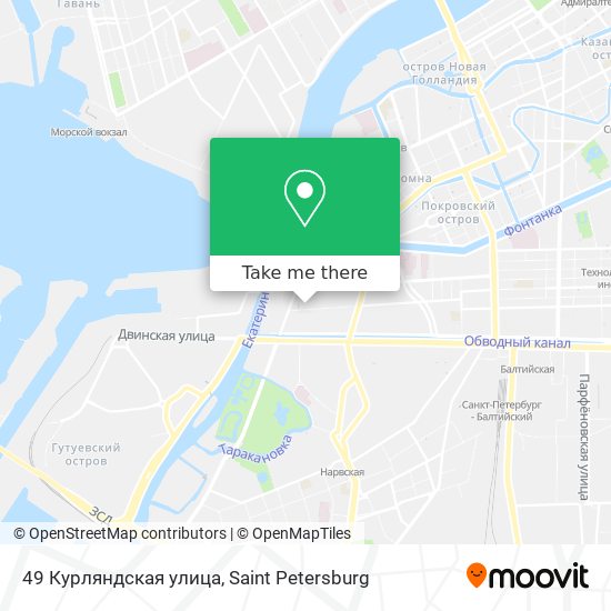 49 Курляндская улица map