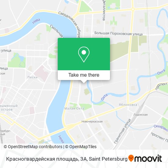 Красногвардейская площадь, 3А map