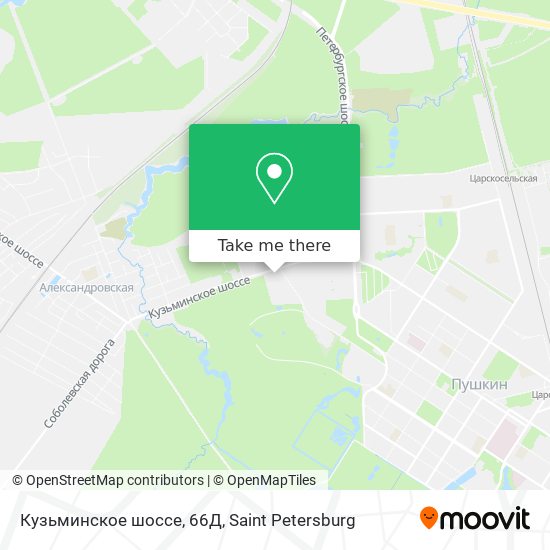 Кузьминское шоссе, 66Д map