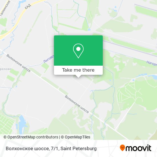 Волхонское шоссе, 7/1 map