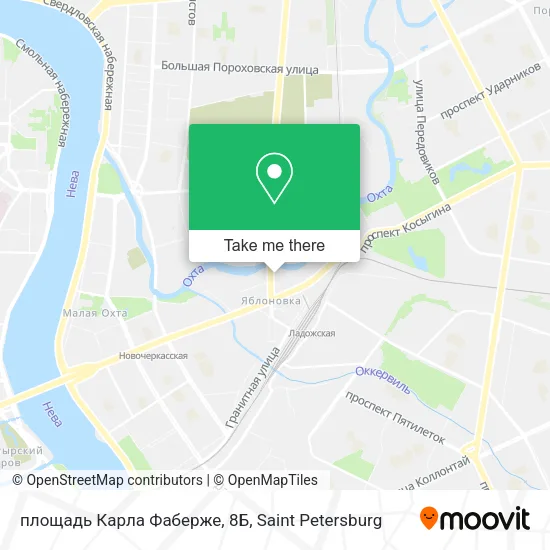 площадь Карла Фаберже, 8Б map