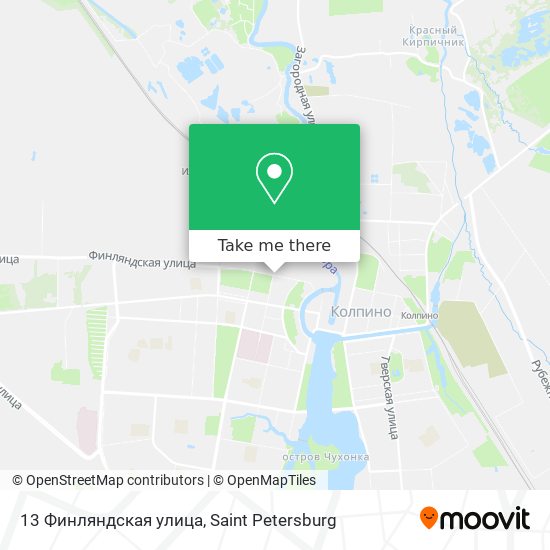 13 Финляндская улица map