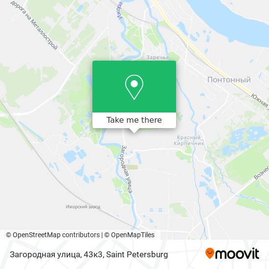 Загородная улица, 43к3 map