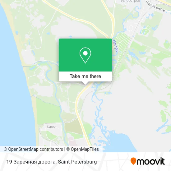 19 Заречная дорога map