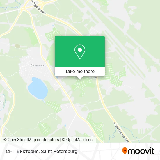 СНТ Виктория map