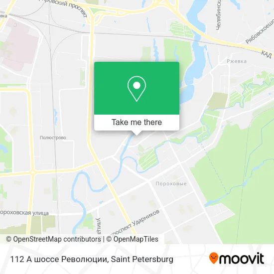112 А шоссе Революции map