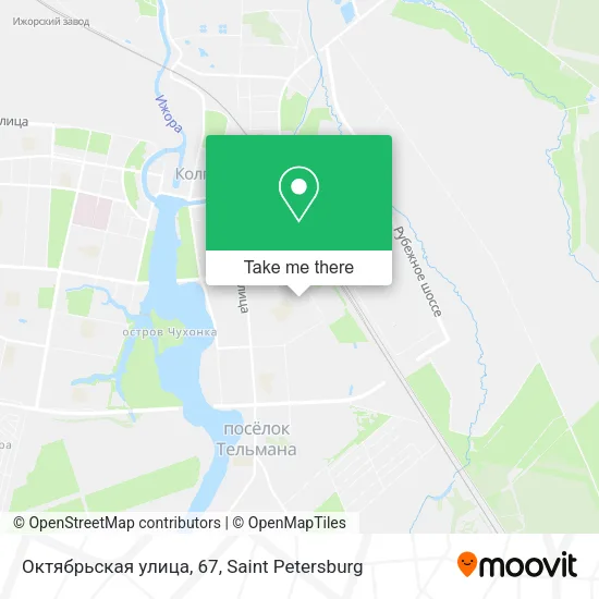 Октябрьская улица, 67 map