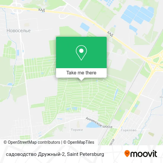 садоводство Дружный-2 map