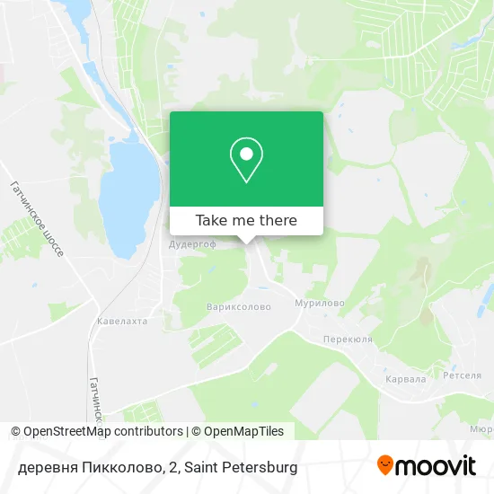 деревня Пикколово, 2 map