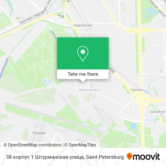 38 корпус 1 Штурманская улица map