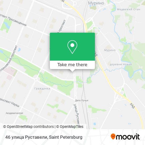46 улица Руставели map