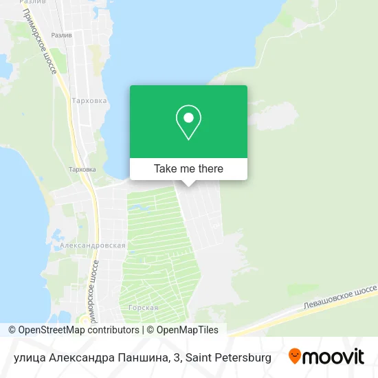 улица Александра Паншина, 3 map