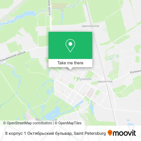 8 корпус 1 Октябрьский бульвар map