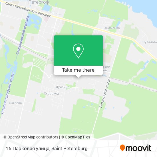 16 Парковая улица map