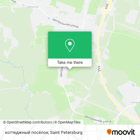 коттеджный посёлок map