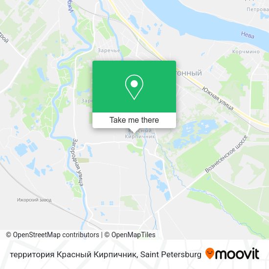 территория Красный Кирпичник map