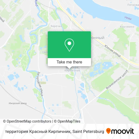 территория Красный Кирпичник map