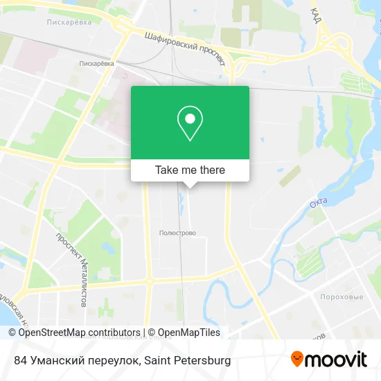 84 Уманский переулок map
