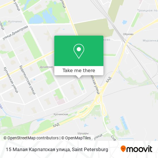 15 Малая Карпатская улица map