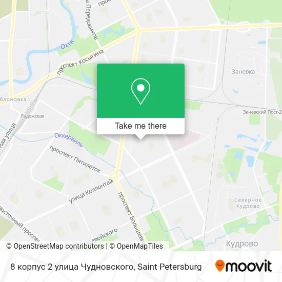 8 корпус 2 улица Чудновского map