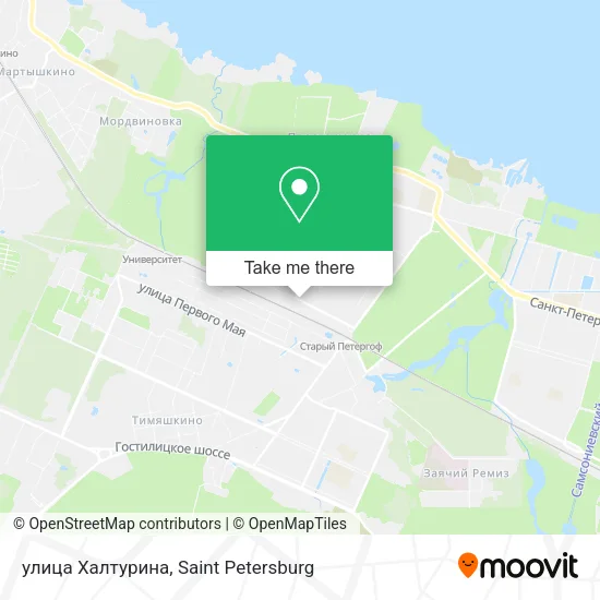 улица Халтурина map