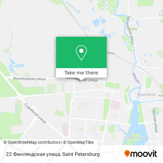 22 Финляндская улица map