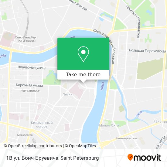 1В ул. Бонч-Бруевича map
