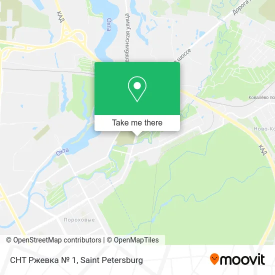СНТ Ржевка № 1 map