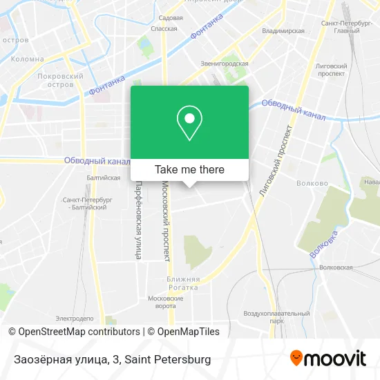 Заозёрная улица, 3 map