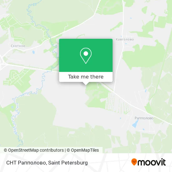 СНТ Рапполово map