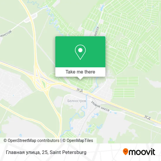 Главная улица, 25 map