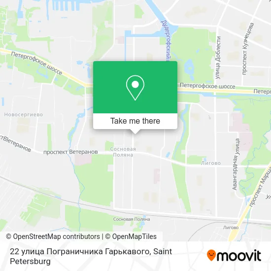 22 улица Пограничника Гарькавого map
