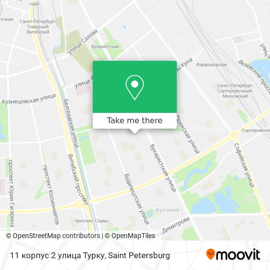 11 корпус 2 улица Турку map