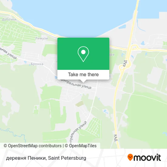 деревня Пеники map