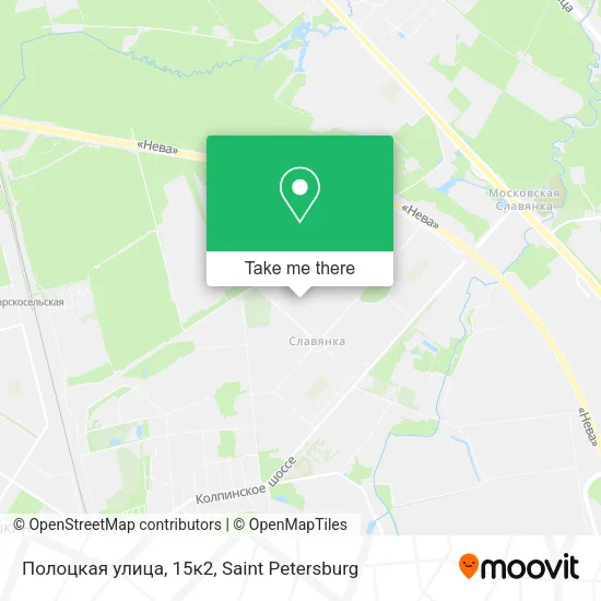 Полоцкая улица, 15к2 map