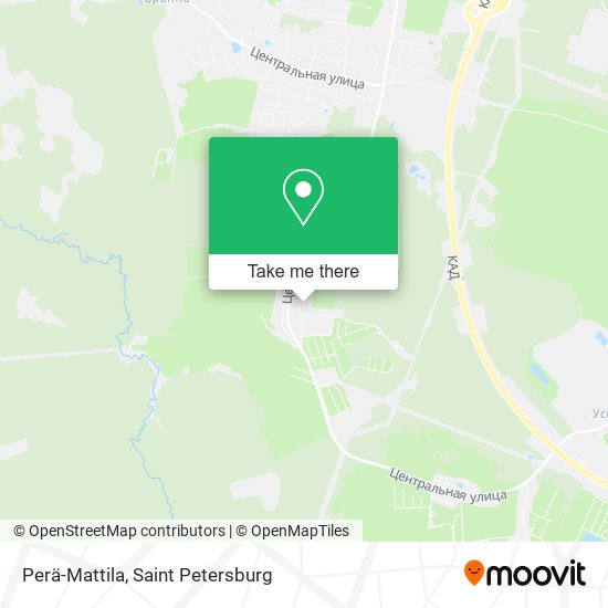 Perä-Mattila map