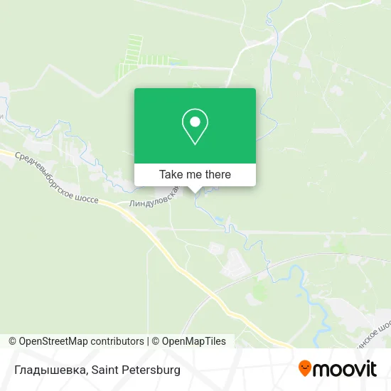 Гладышевка map