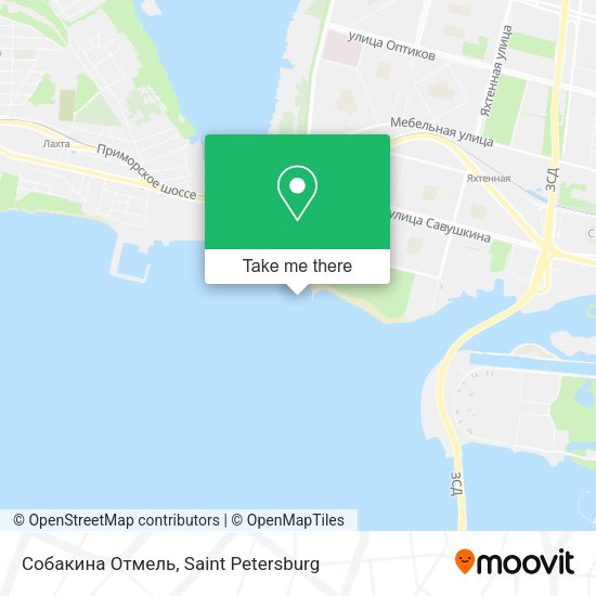 Собакина Отмель map