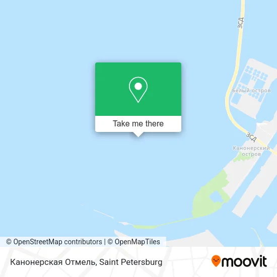Канонерская Отмель map
