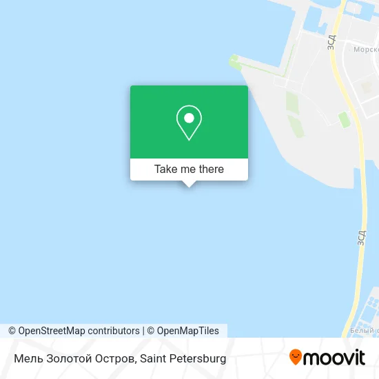Мель Золотой Остров map