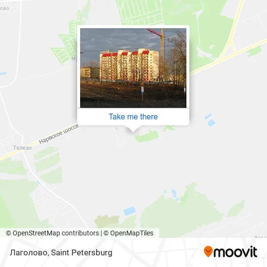 Лаголово map