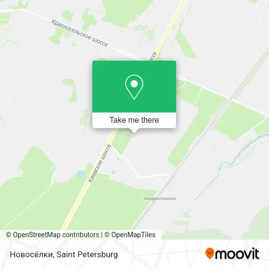 Новосёлки map