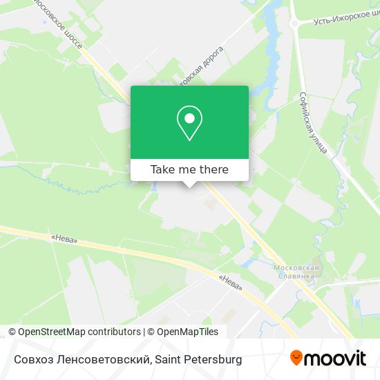 Совхоз Ленсоветовский map