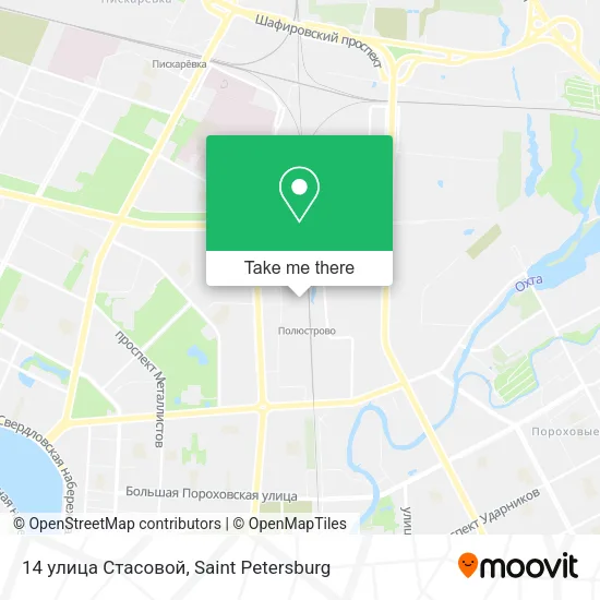 14 улица Стасовой map