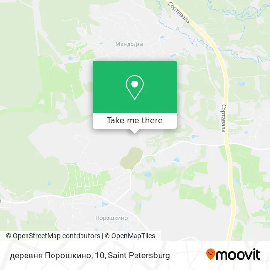 деревня Порошкино, 10 map