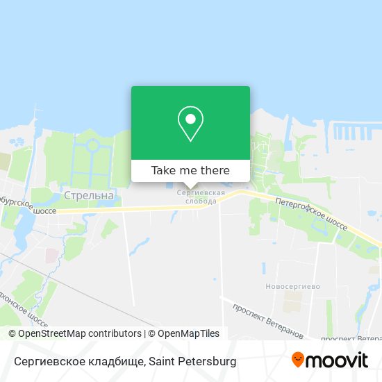 Сергиевское кладбище map